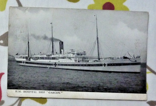 Postcard hospital steam - postcard,