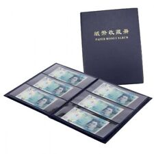 60-Pocket Leather Banknote Album – Paper Money Collection Book