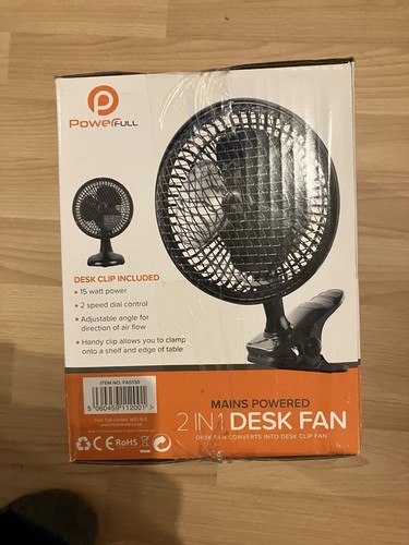 Fan desk ideal for all - fan, in