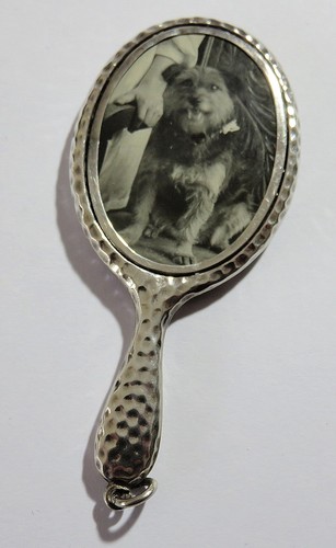 Antique miniature silver hand - antique,