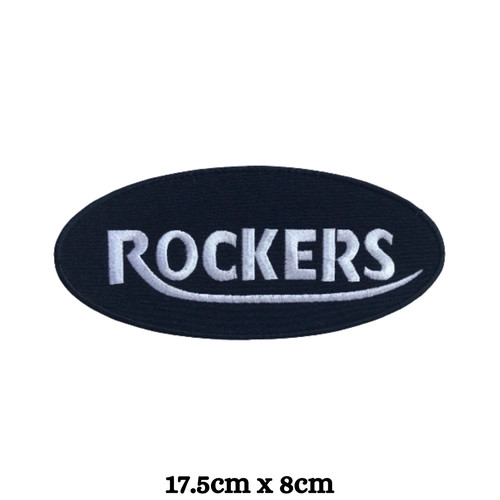 Rockers riders bikers badge - riders,