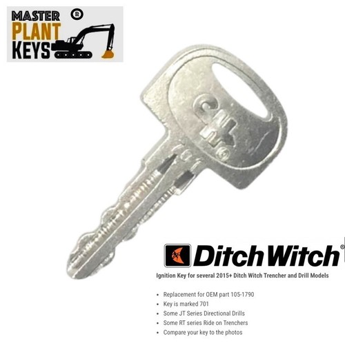 Ignition key for 2015 ditch - key,