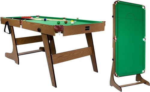 6ft folding pool table pub - folding,