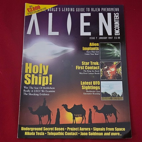 Alien encounters magazine - encounters,