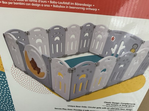 Bezou bear baby - baby, playpen