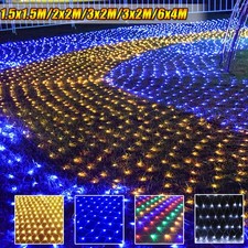 6x4M 3x2M LED Net String Fairy