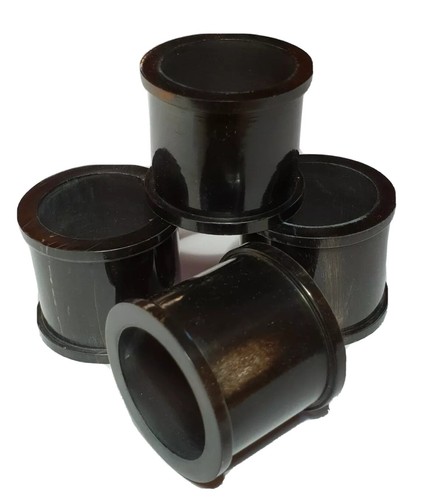 Beaded buffalo horn - horn, collars