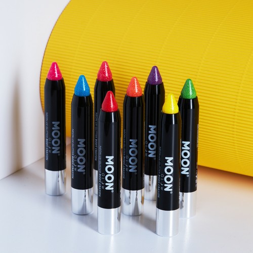 Moon glow neon uv glitter - neon,