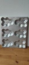 Wilton 6-Hole Gingerbread Man Cake Pan 2105-6503 3D Baking Mould Vintage 1990