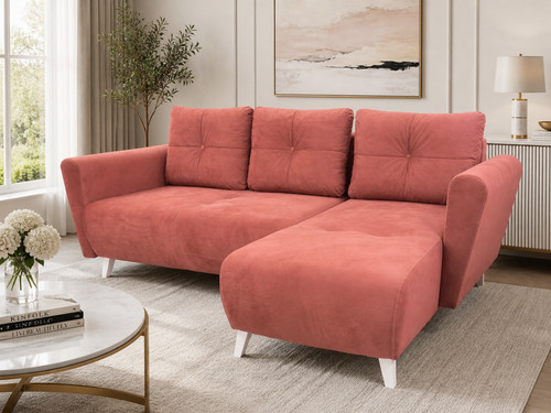 Corner sofa bed - bed, with