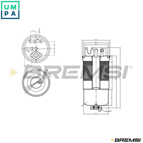 Fuel filter fe0159 for - for, skoda