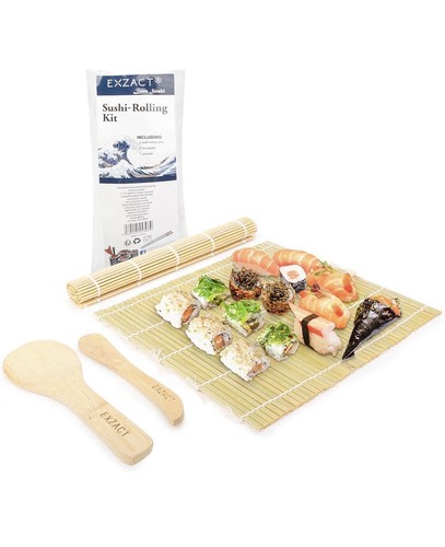 Sushi rolling mat kit - mat,