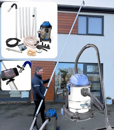 Gutter vacuum kit 5m - gutter, 7.5m