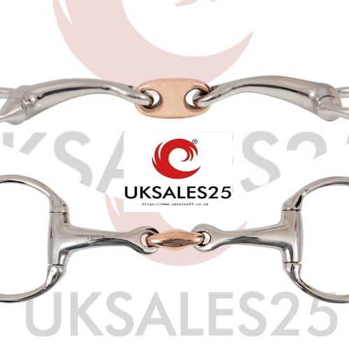 Eggbutt snaffle bit curved - eggbutt,