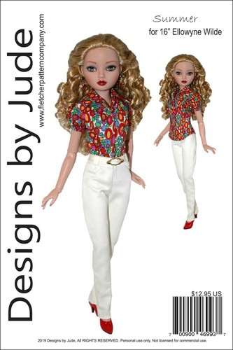 Summer doll clothes sewing - doll,