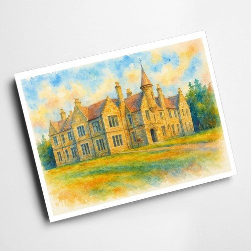 Print dalmore house - dalmore,