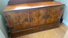 Genuine antique walnut sideboard with original fittings
