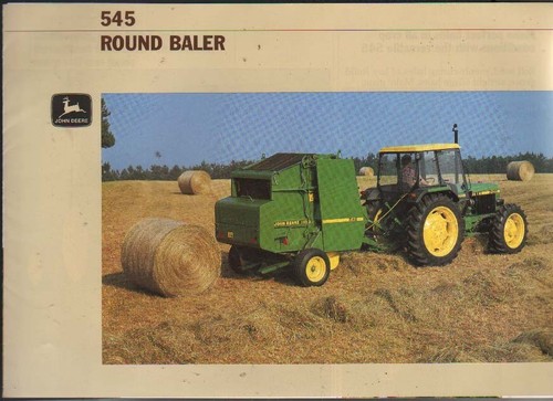 John deere 545 round - "545",