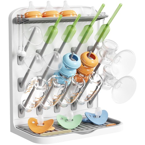Large baby bottle drying rack - large,