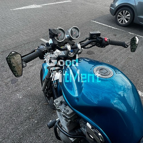 Pair motorcycle bar end - 7/8",