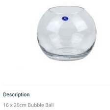 Wedding Glass Fish Bowl