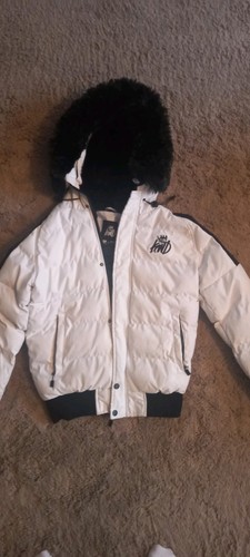 Real kwd white puffer jacket - kwd,