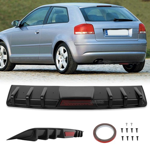 Rear bumper diffuser shark fin - diffuser,