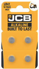 4x JCB LR41 1.5V Super Alkaline Button Batteries LR 41 AG3 392