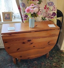 Solid Pine Drop Leaf Gate Leg