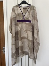 Antik Batik 100% Silk Kaftan