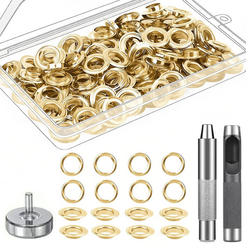 Inch grommet tool kit - grommet, 100