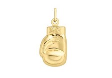 Boxing Glove Pendant 9ct Gold