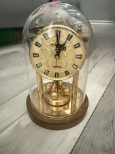 Quartz Rotating Pendulum Clock- Made In Germany - Vintage