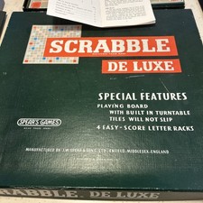 Vintage Scrabble Deluxe With
