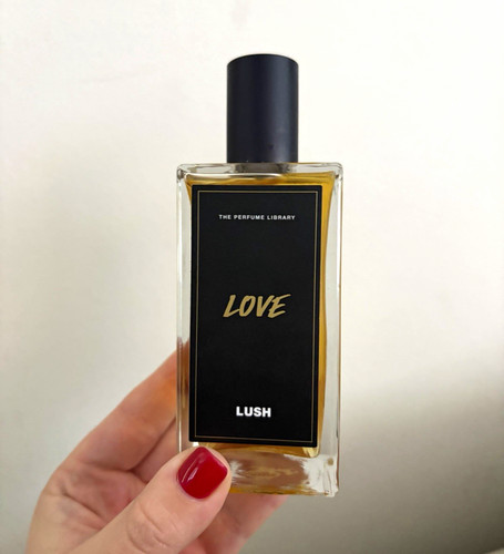 Lush the perfume library love - perfume,
