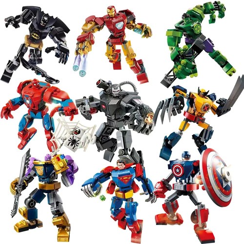 Superhero bricks avengers - superhero, thor