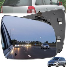 Right Side Wing Mirror Glass Heated Spherical For Vauxhall Zafira B 2009-2014