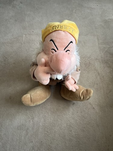 Disney store sneezy soft toy - disney,