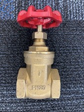 Brass Gate Valve 1”