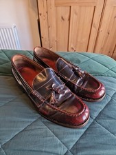 Grenson Mens Deep Red/brown