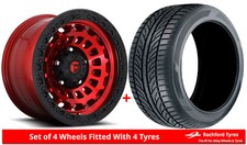 Alloy Wheels & Tyres 20" Fuel Zephyr Truck D632 For Hyundai Terracan 01-09