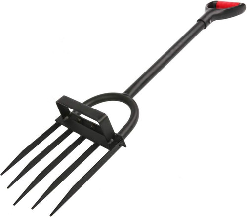 Tine heavy duty pitch fork - 5-tine,