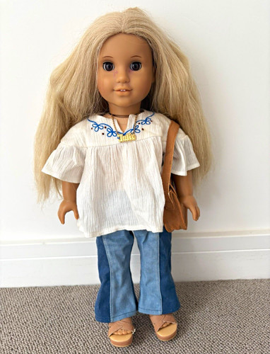 American girl doll - american,