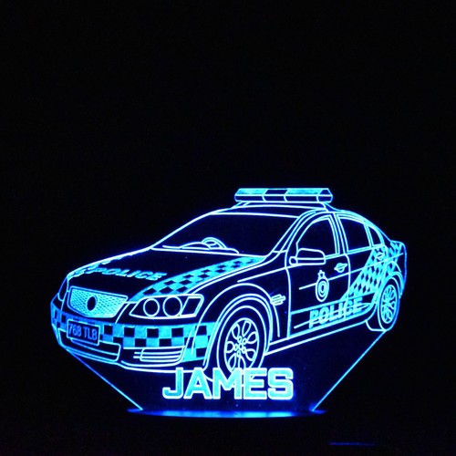 Police car night light - police,