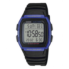 Casio Digital Blue Black Watch
