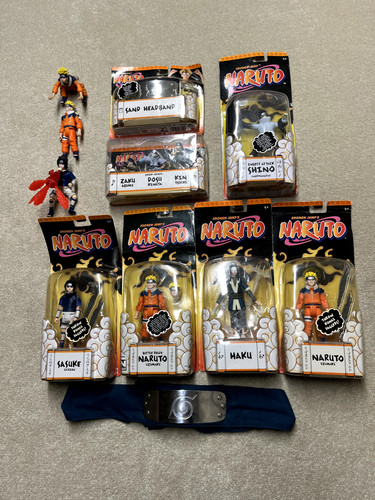 Vintage mattel naruto job lot - mattel,