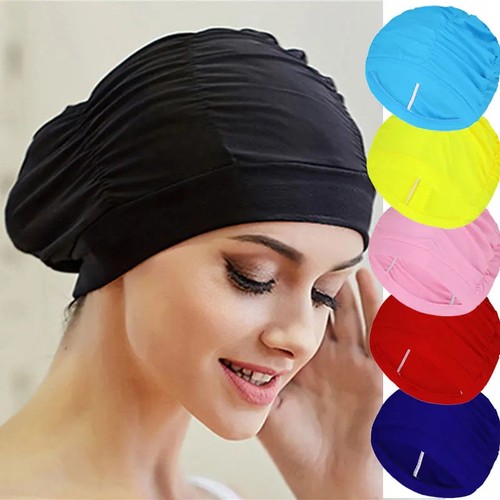 Black swimming cap - swimming,