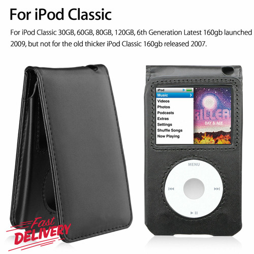 Black leather case - black, cover