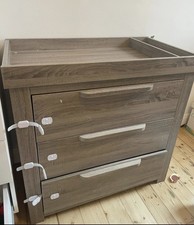 Mamas & Papas Atlas Changing Table With Chest of Drawers - Good Condition