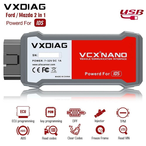 Vcx nano ford mazda gds2 - ford,